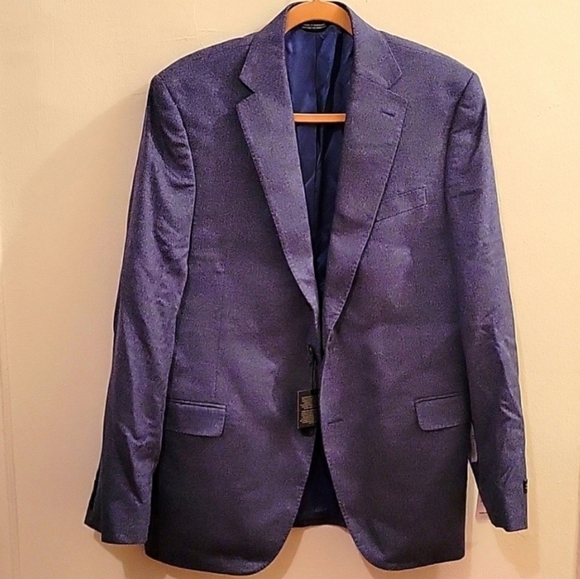 Saks Fifth Avenue Men's Cashmere Silk Jacket NWT Professional Quiet Luxury - Picture 11 of 11